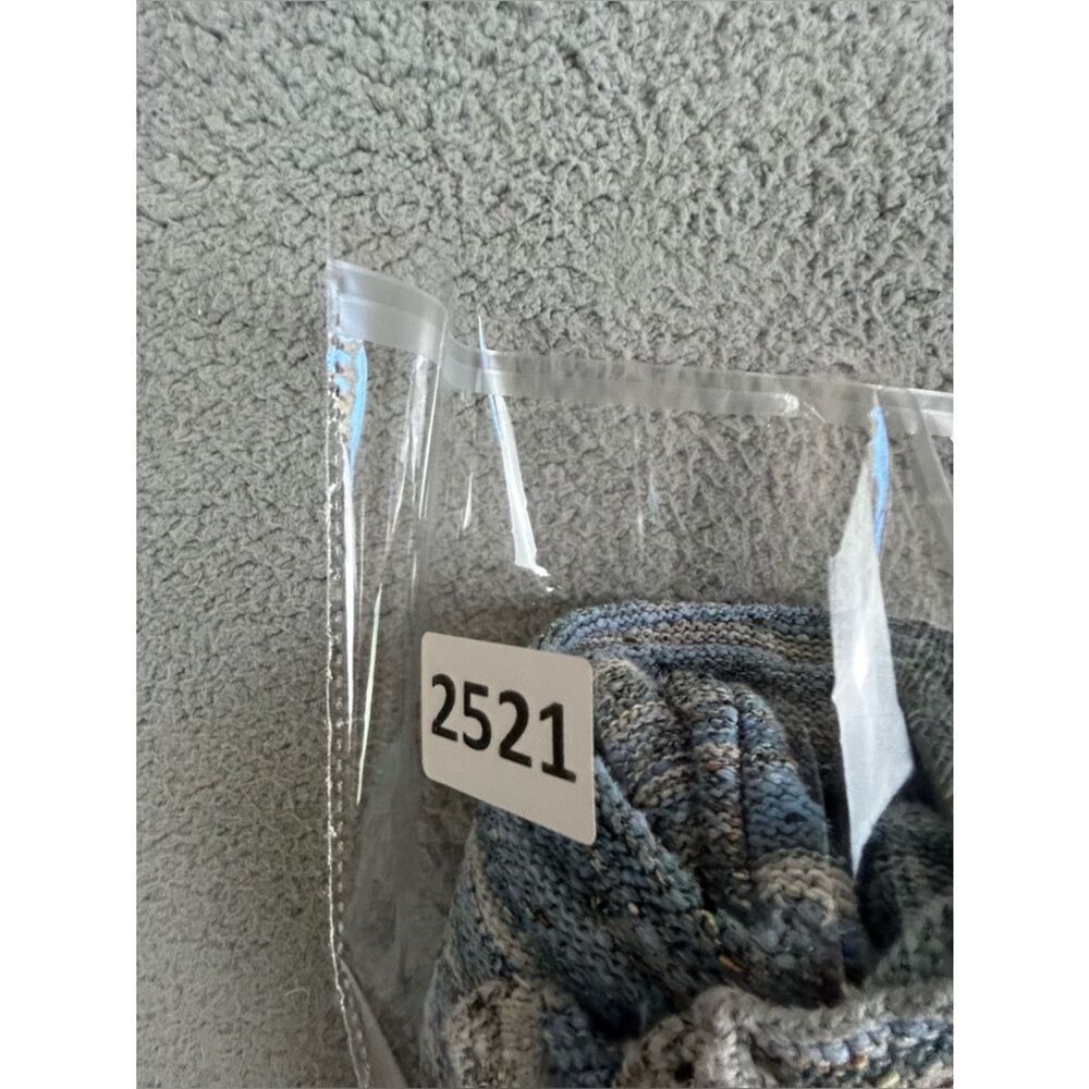 J Jill Light Blue Striped Women’s Pullover Sweater size XL - Picture 9 of 10